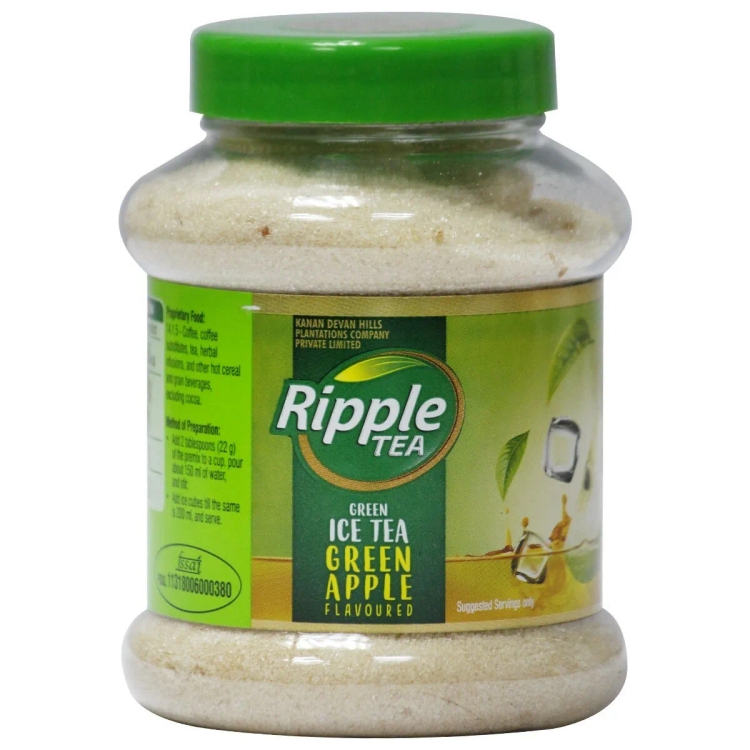 Ripple Tea Green Ice Tea Green Apple Flavour 250g
