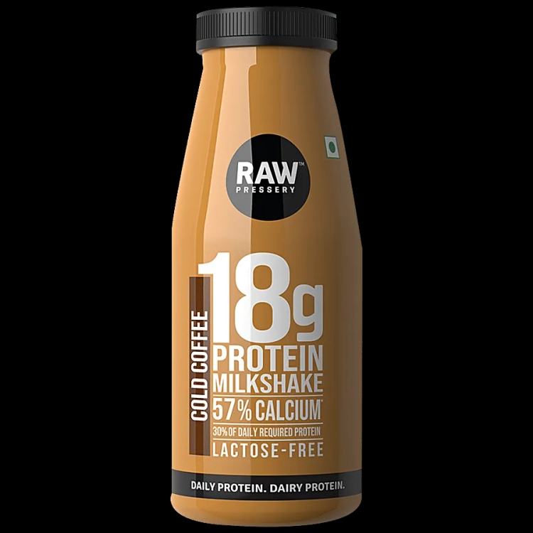 Raw Pressery Juice Protein Milk Shake Cold Coffee 200ml