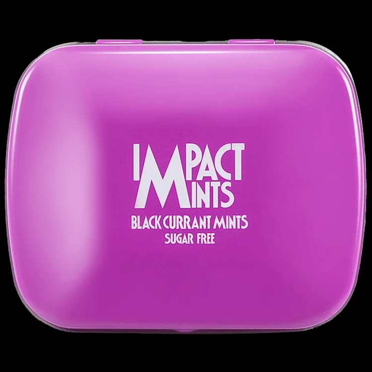 Impact Sugar Free Mints Black Currant 14g