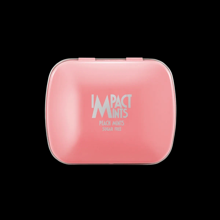 Impact Mints Sugar Free Mints Peach 14g