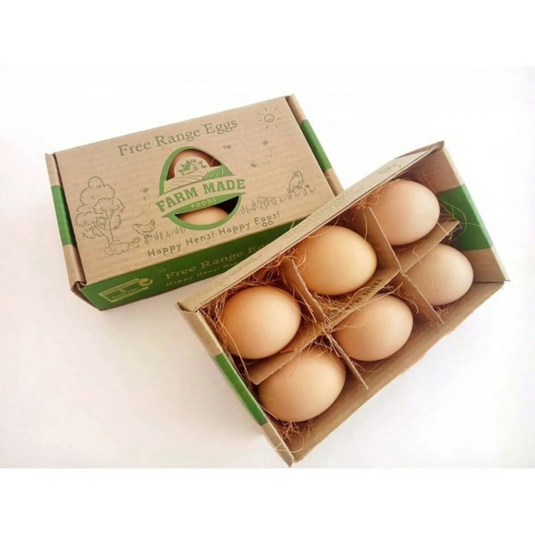 Farm Made Free Range Eggs 6's