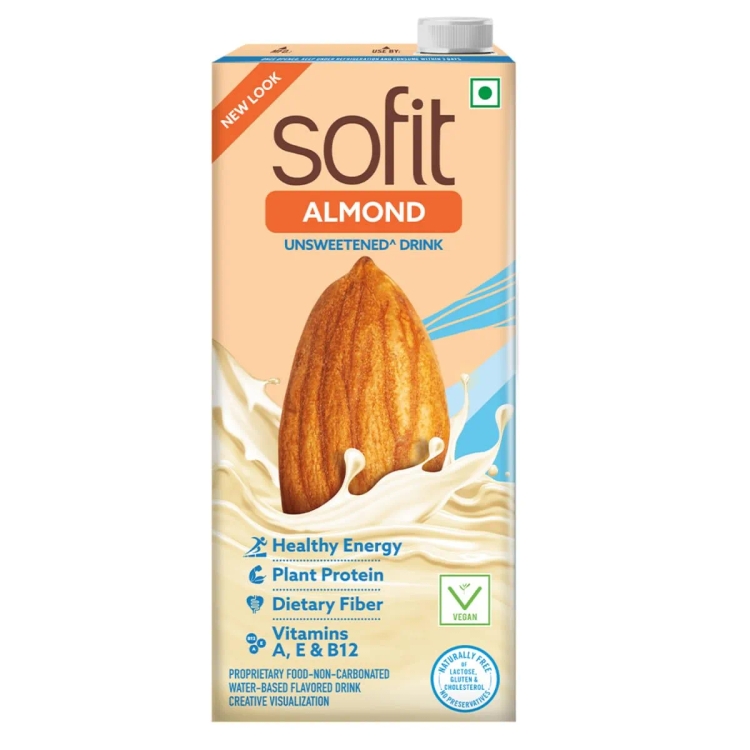 Sofit Almond Drink Unsweetened, 180ml