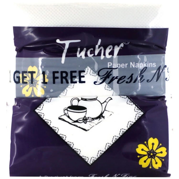 Fresh N Fine Toilet Napkin 27x30cm 1 Ply 100s+Off