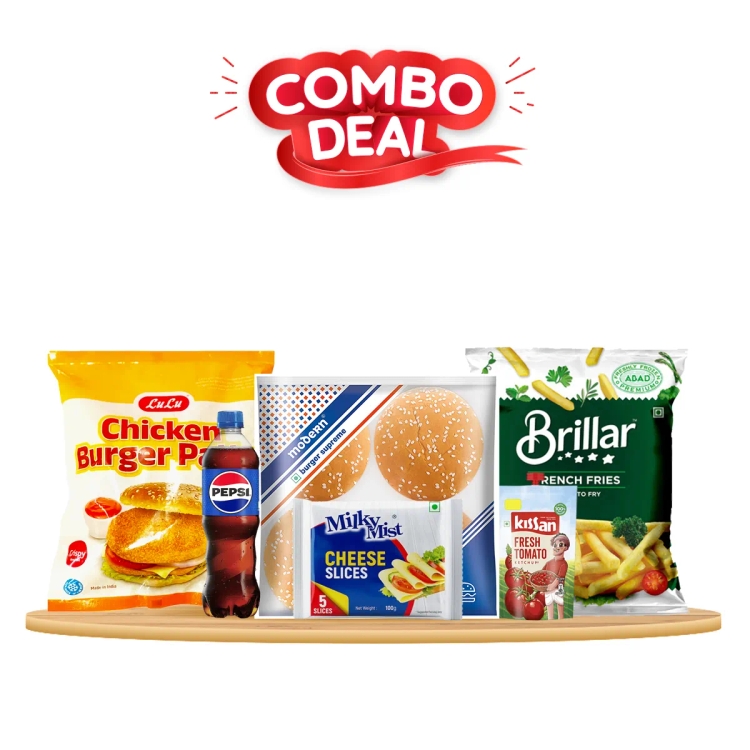 Chicken Burger Combo