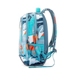 American Tourister Back Pack Sest+Bp02 Grey Blue