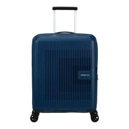 American Tourister Hard Spinner Aerostep 55cm Nevy Blue