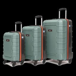 Uppercase Hard Spinner Arbor 3Pc Set-Green