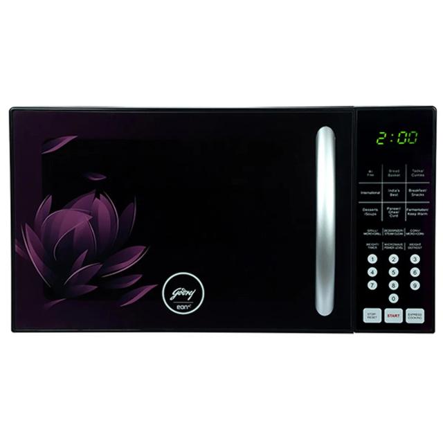 Godrej 25 L Convection Microwave Oven (GME 725 CF2 PZ, Purple Petals)