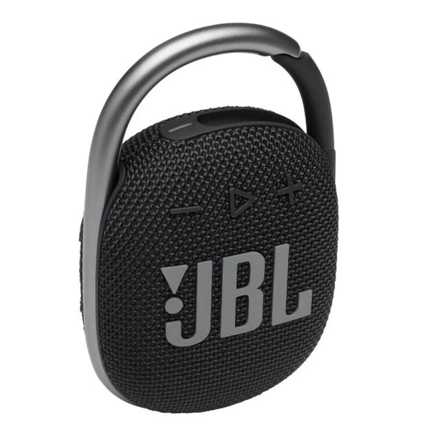 JBL Clip 4 5W Portable Bluetooth Speaker With IP67  10 Hours Playtime (Black)
