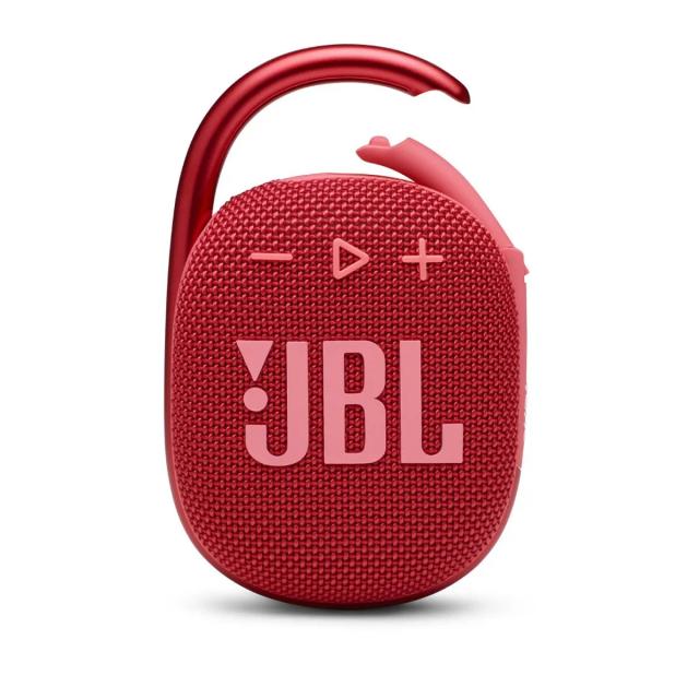 JBL Clip 4 5W Portable Bluetooth Speaker With IP67  10 Hours Playtime (Red)