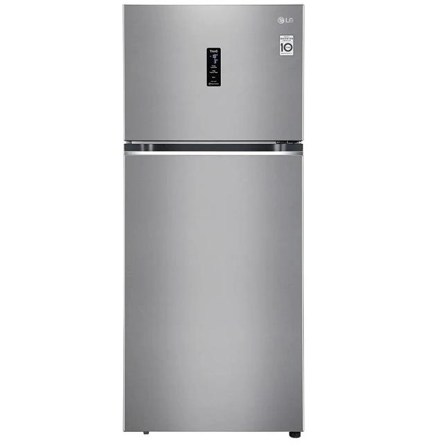 LG 3 Star Frost-Free Smart Inverter Wi-Fi Double Door Refrigerator GL-T422VPZX  423L