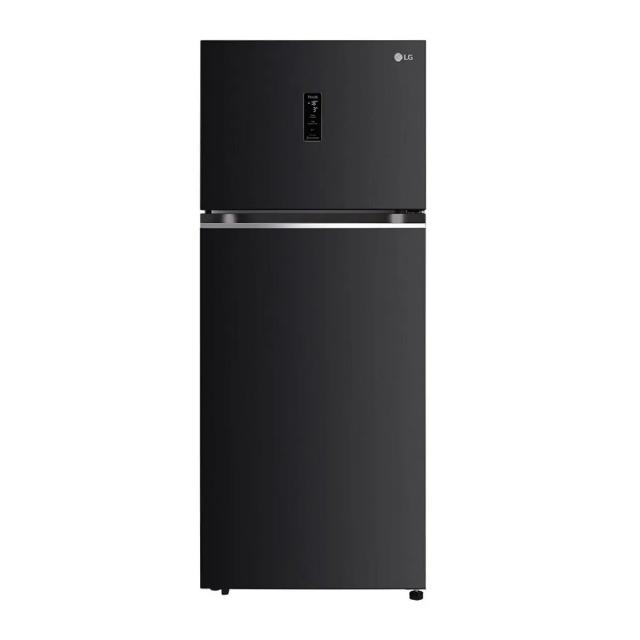 LG Frost Free Double Door Refrigerator GL-T412VESX 380L Ebony Sheen