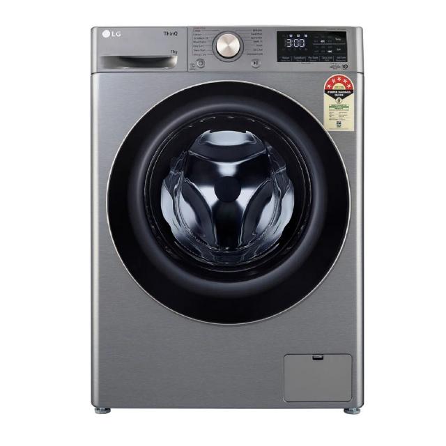 LG 11 kg 5 Star Fully Auomatic Front Load Washing Machine FHP1411Z9P Silver