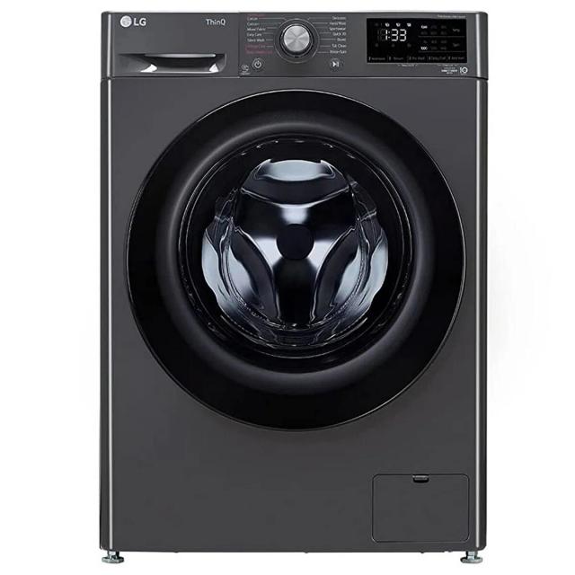 LG 7 kg 5 Star Fully Automatic Front Load Washing Machine FHV1207Z4M Middle Black 