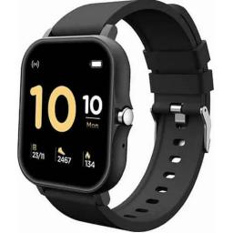 Pebble Prism 1.7" HD Display SmartWatch,Ultra Black