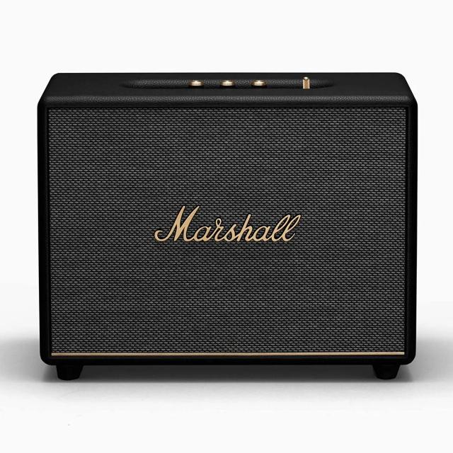 Marshall Woburn III Bluetooth Speaker With Future-Proof Technology, Stereo Channel (Black)