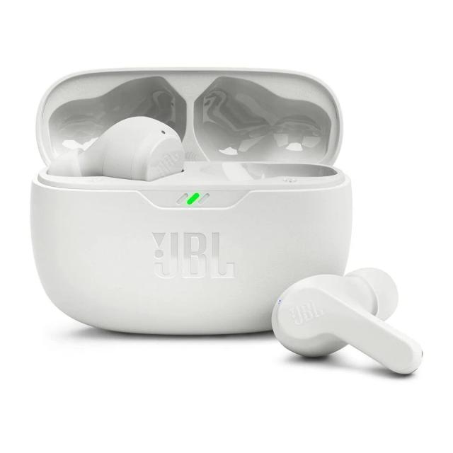  JBL Wave Beam in-Ear Wireless Earbuds (White)