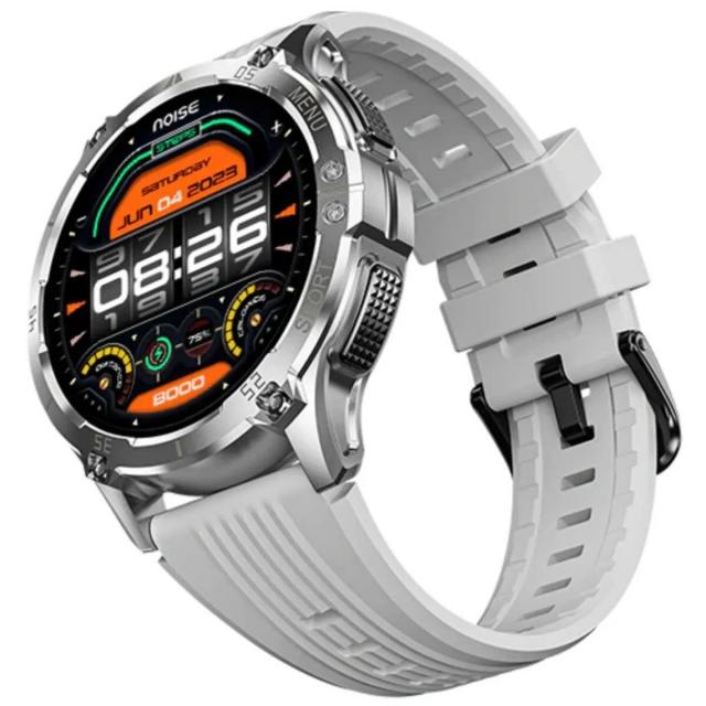 Noise Fit Force Plus 1.46'' AMOLED Display Smart Watch, Misty Grey
