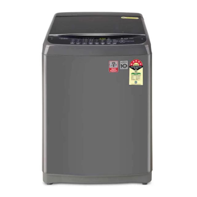 LG 8 kg 5 Star Inverter Fully Automatic Top Load Washing Machine T80AJMB1Z Middle Black