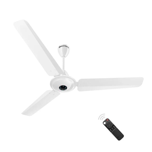 Atomberg Energy Efficient Ceiling Fan with BLDC Motor and Remote Ikano White