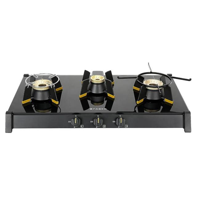Faber Hob Cooktop Genies 753 ABS Knobs Cooktop Stainless Steel Manual Gas Stove