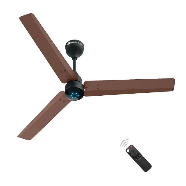 Atomberg BLDC Ceiling Fan Renesa Smart Brown and Black