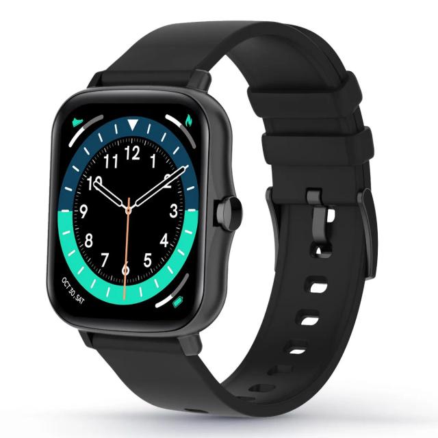 Pebble Cosmos Pro 1.7" LCD Display Smart Watch,Space Black