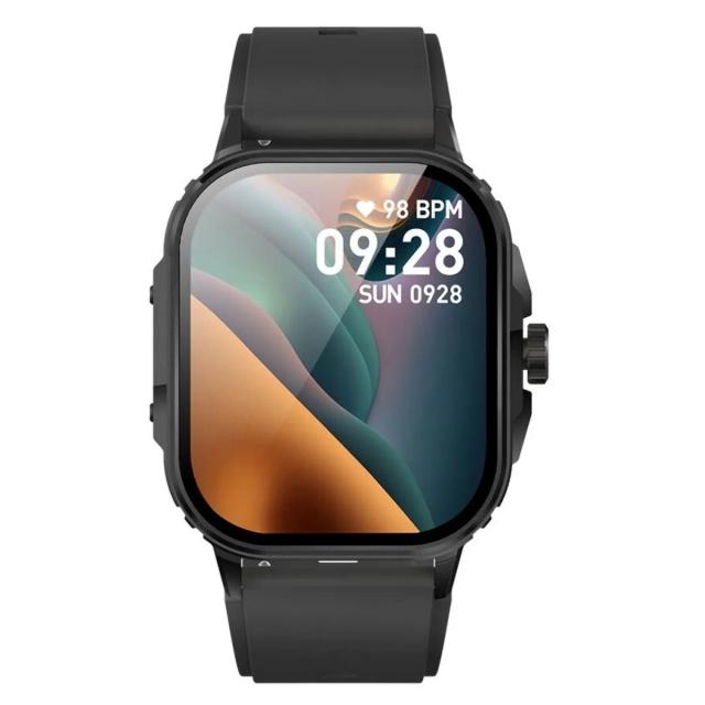 Just Corseca Solo Time 2.01" Dispaly Smart Watch,Black