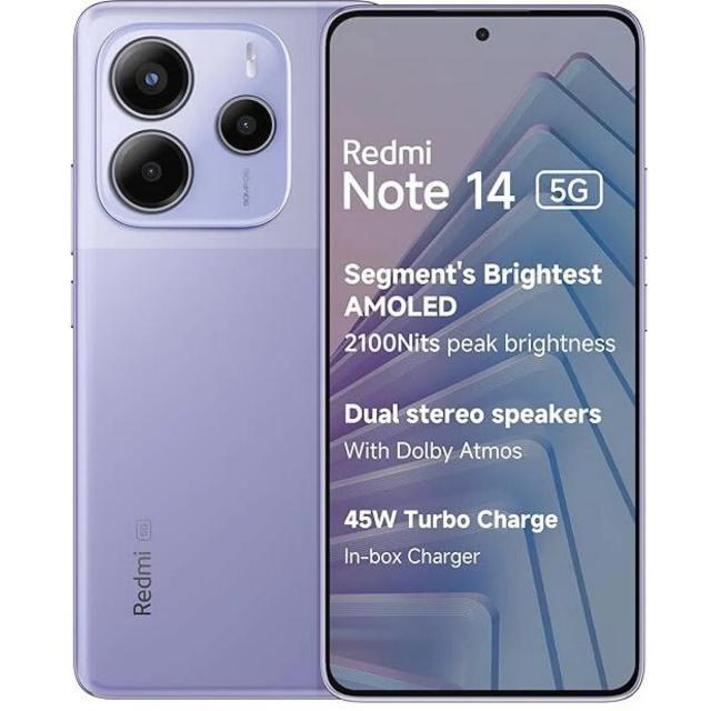 Redmi Note 14 5G 8 GB 128 GB Phantom Purple