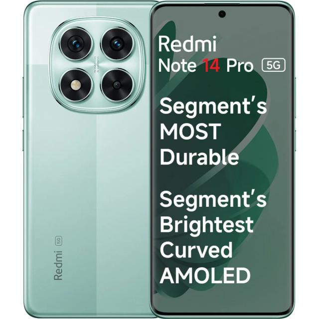 Redmi Note 14 Pro 5G 8 GB 128 GB Ivy Green