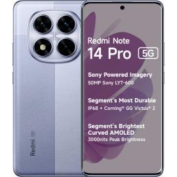 Redmi Note 14 Pro 5G 8 GB 128 GB Phantom Purple