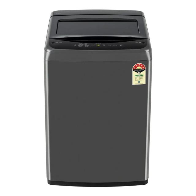 LG 8 kg Fully Automatic Top Load Washing Machine T80AJMB1Z Middle Black