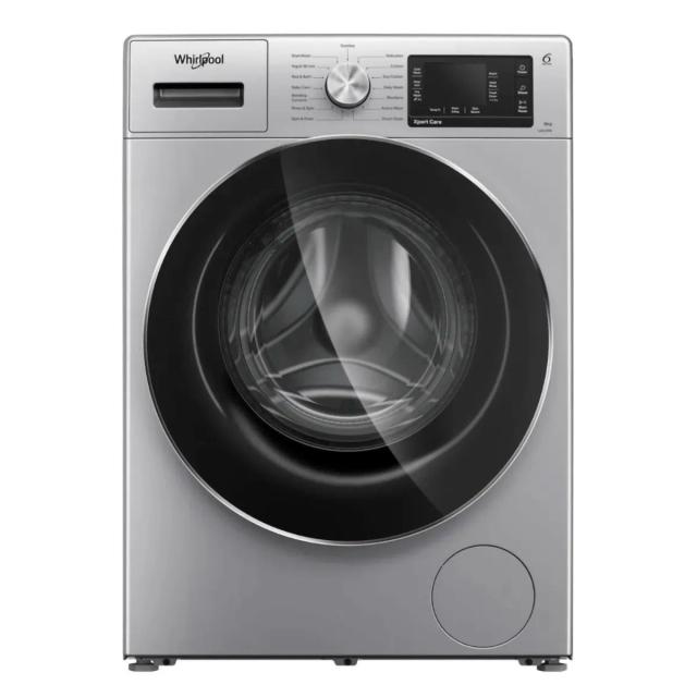 Whirlpool 8 kg Fully Automatic Front Load Washing Machine XO8014BYS Silver 