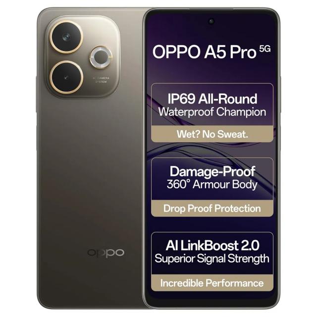 Oppo A5 Pro 5G 8GB 128GB Mocha Brown