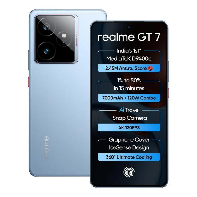 Realme GT 7 5G 12 GB 256 GB IceSense Blue 