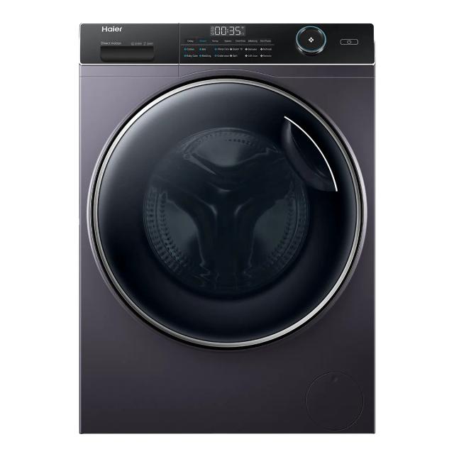 Haier 8 kg Fully Automatic Front Load Washing Machine HW80-DM14959CS6U1 Dark grey