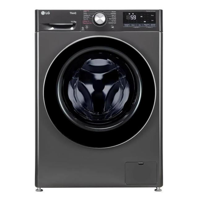 LG 11/7Kg Front Load Fully Automatic Washer Dryer FHD1107SWM Middle Black