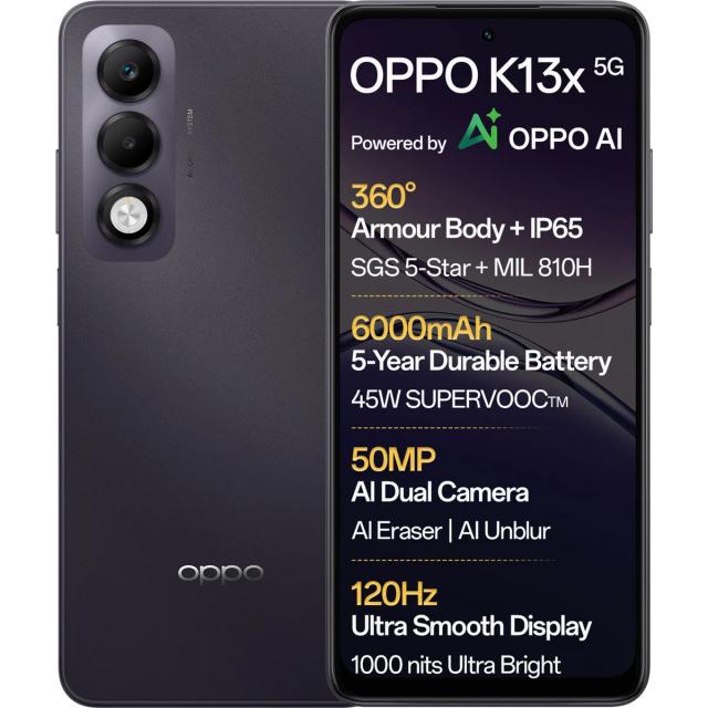 Oppo K13x 5G 8GB 128GB Midnight Violet