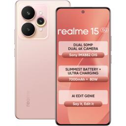 Realme 15 5G 8 GB 128 GB Silk Pink