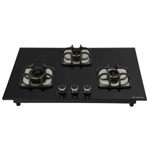 Faber Hob Imperia Plus 783 BRB CI BK  Glass Automatic Hob