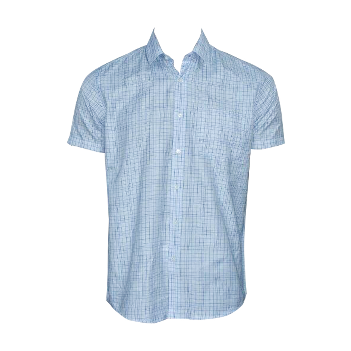 OXEMBERG Men Formal Shirt LOXSL99860H Short Sleeve  Ice