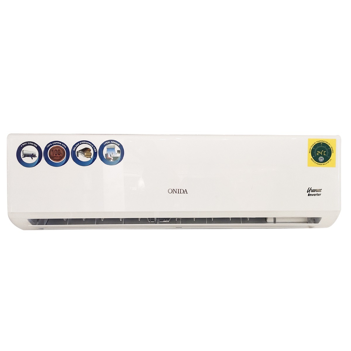 Onida Inverter Air Conditioner IR 123URA 1Ton 3*