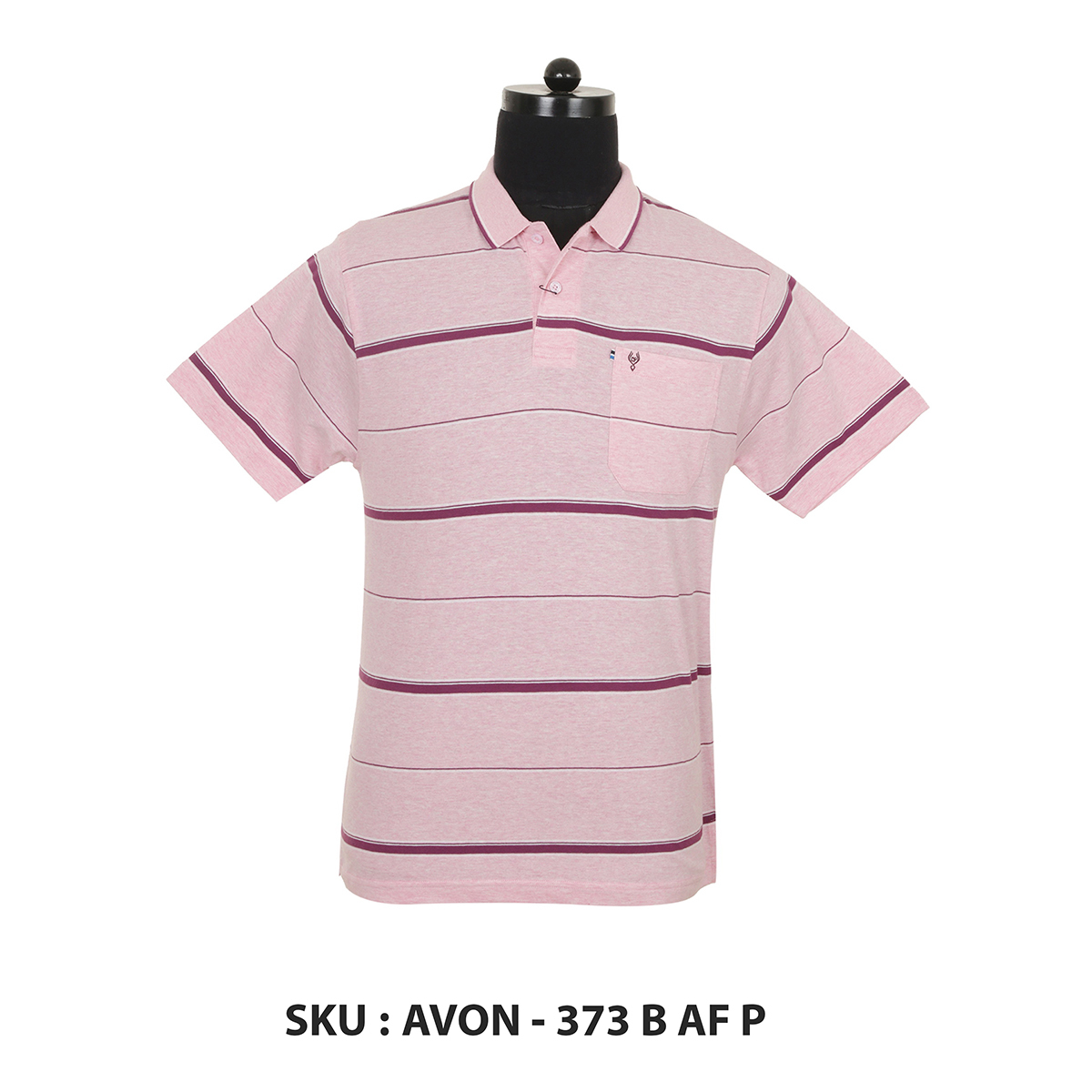 Classic Polo Mens T Shirt Avon - 373 B Af P Pink L