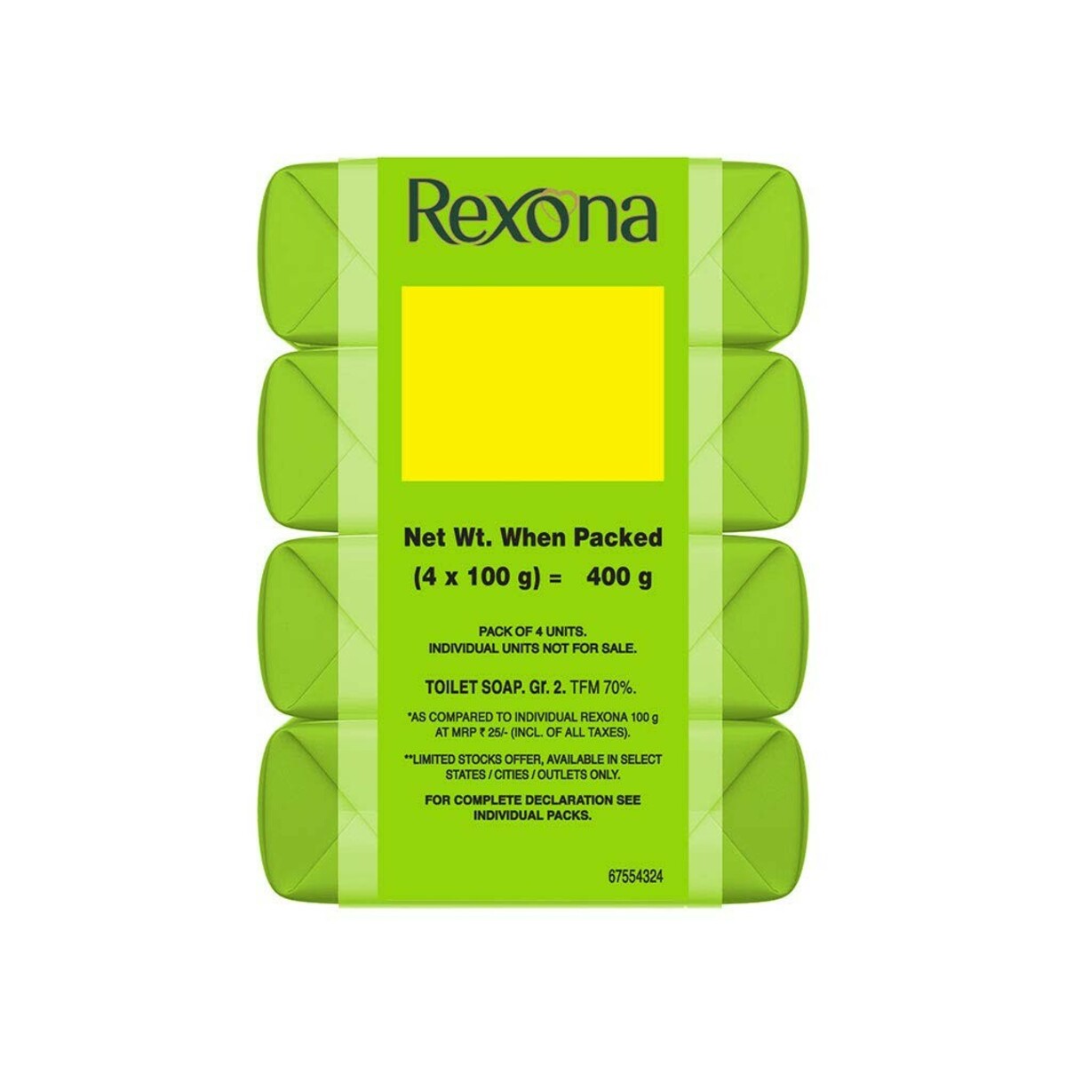 Rexona Soap 100g 4's
