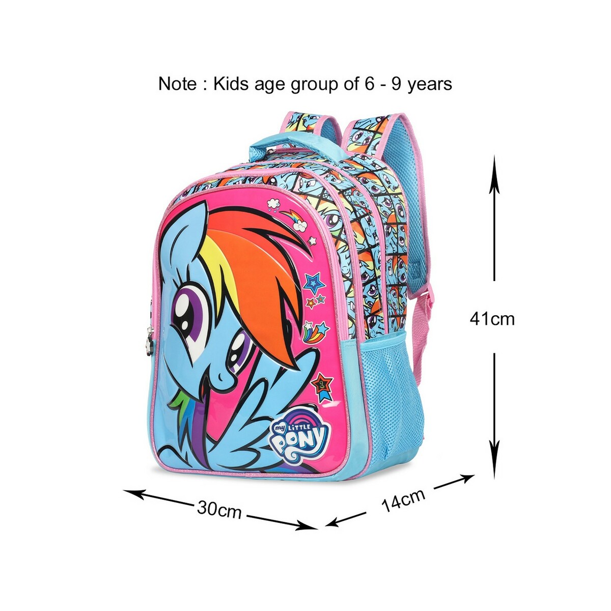 My Little Pony Hood Backpack 16Inch-HB027
