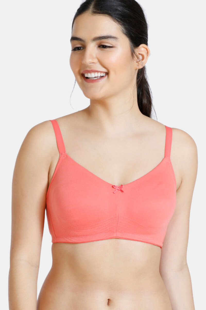 Buy Zivame Double Layered Non Wired 3/4th Coverage Sag Lift Bra