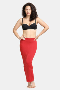 Zivame Medium Control Mermaid Saree Shapewear - Red