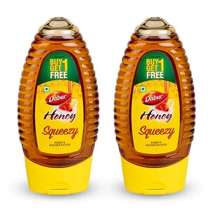 Dabur Honey Squeezy Pack 225g 1+1