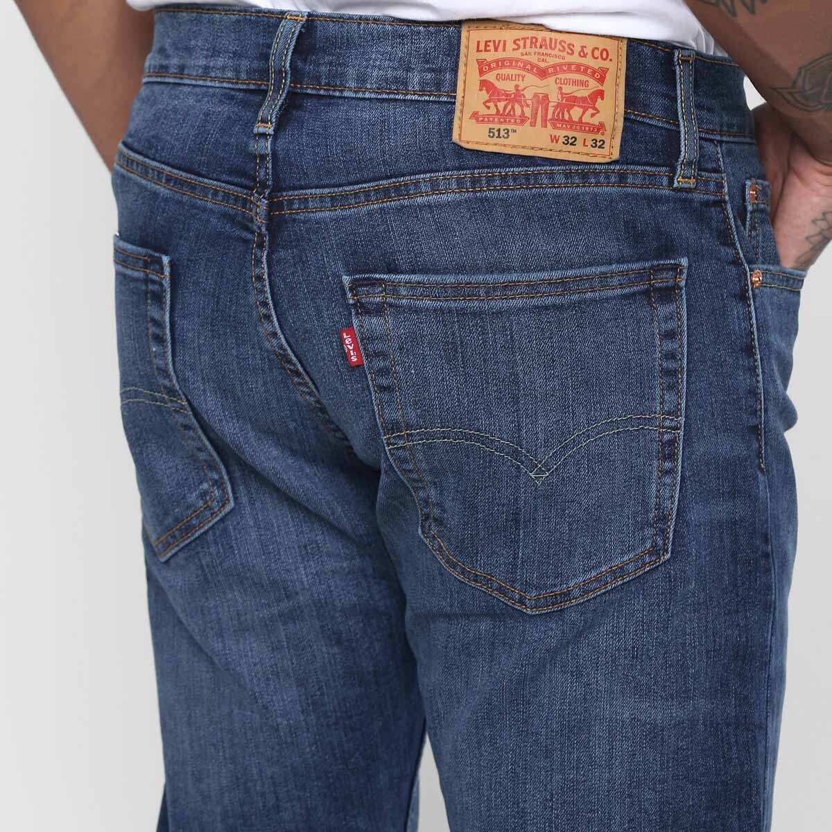 LEVIS MEN Single Length Jeans 23677-0197 Blue 34