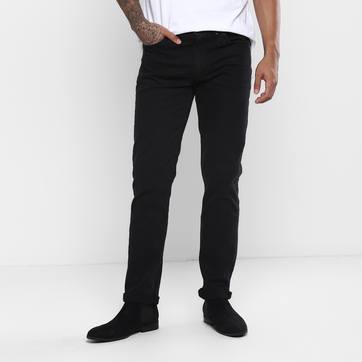 LEVIS MEN Single Length Jeans 86665-0000 Black 32